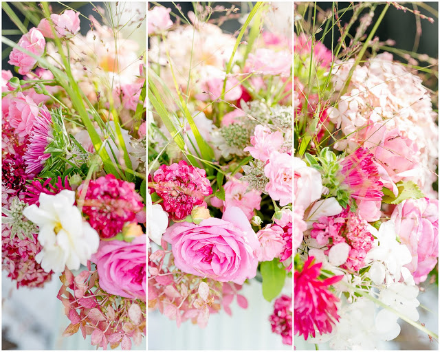 Freitagsblümchen oder was für eine Farbenpracht, Pomponetti, Sommerstrauß, Friday Flowerday