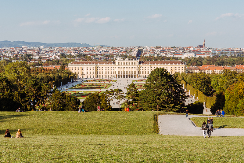 Wienimpressionen oder Park Schönbrunn mit Fotoshooting, Pomponetti