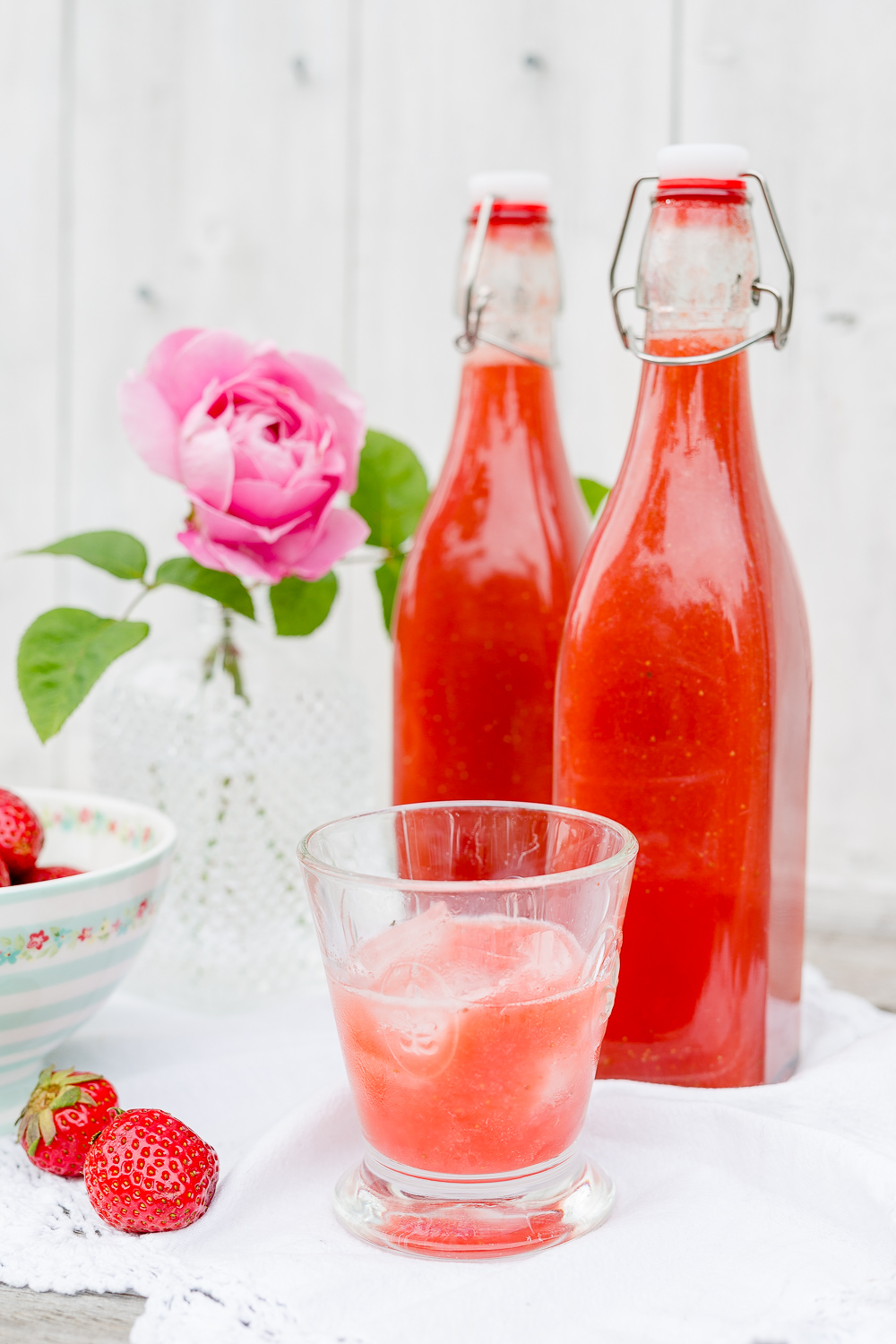 Die leckersten Erdbeerrezepte..Marmelade und Erdbeerlimes • Pomponetti