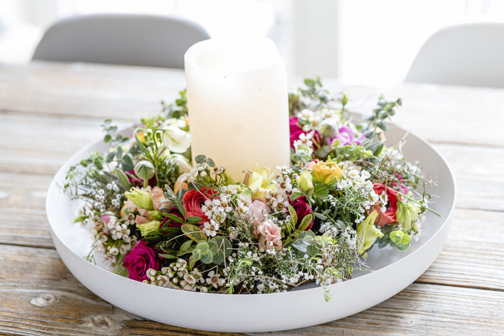 Flower wreath, Pomponetti