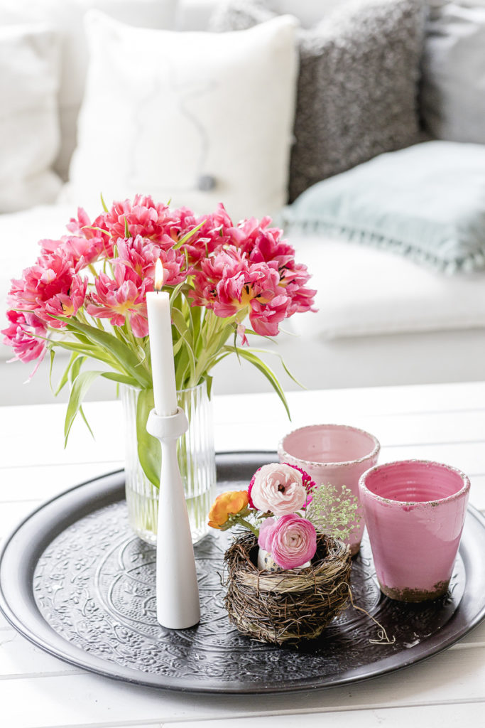 Frühlingsdeko oder der Mai im Pomponetti-Haus und Garten, Pomponetti