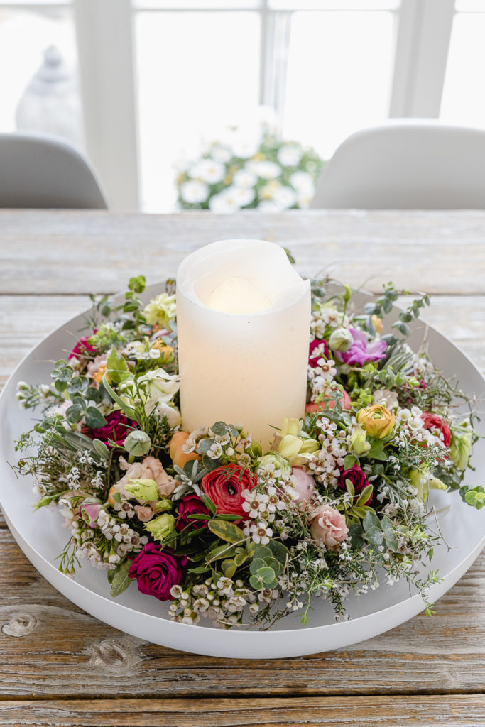 Flower wreath, Pomponetti