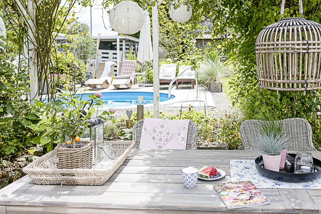 Spätsommer-Gartenimpressionen oder wo bleibt der Sommer, Pomponetti