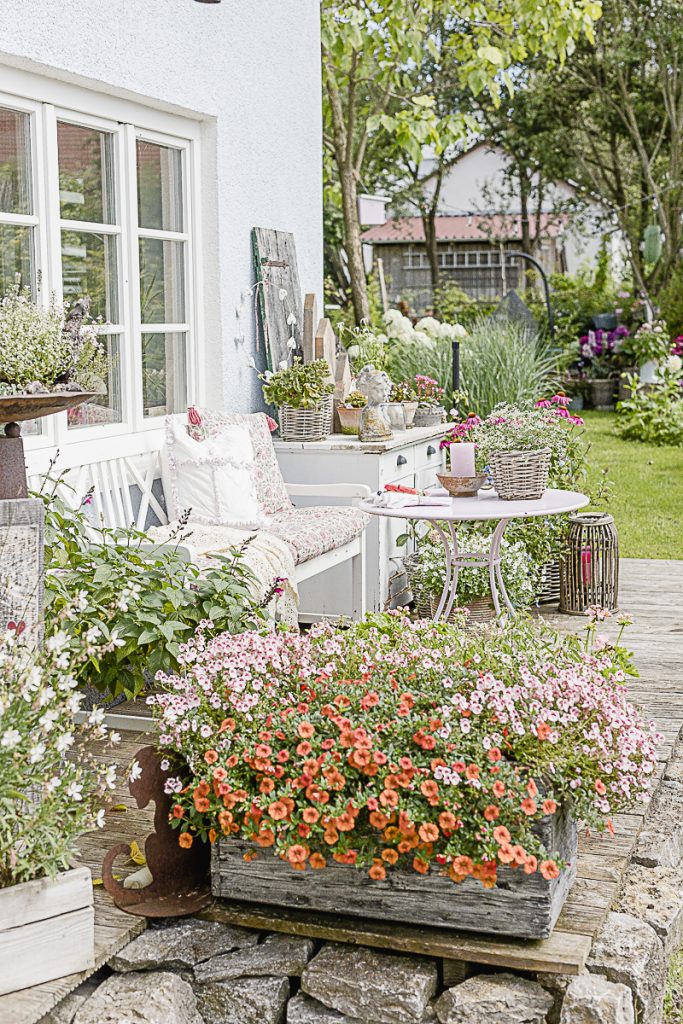 Spätsommer-Gartenimpressionen oder wo bleibt der Sommer, Pomponetti