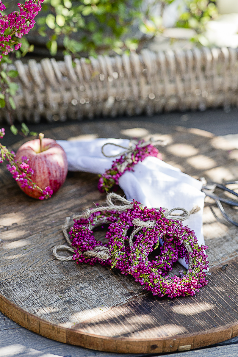 Erica napkin rings, Pomponetti